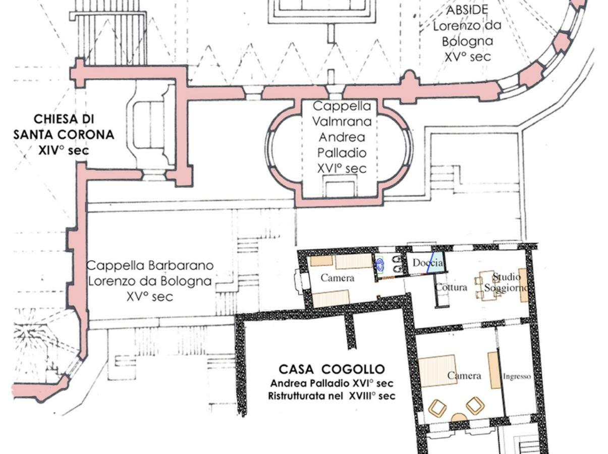 Studio In Casa Cogollo فيتشنزا المظهر الخارجي الصورة